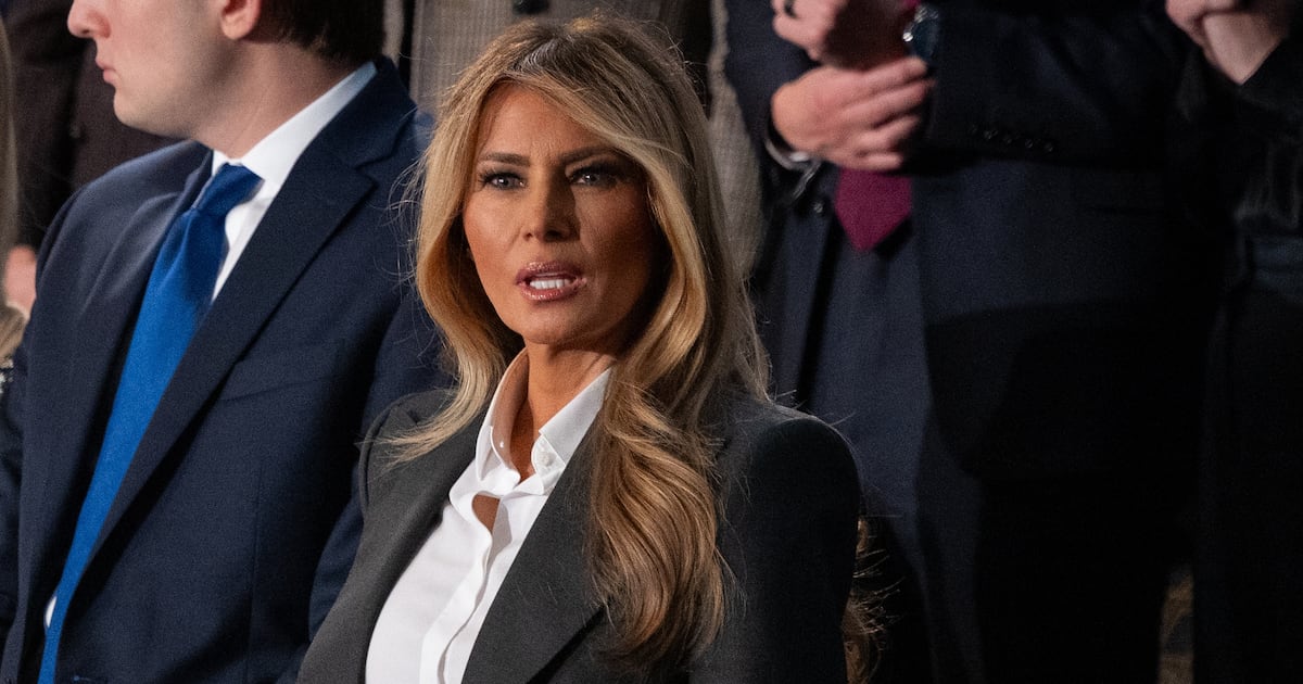 Melania Forced to Promote Peace After Trump Launches Iran Strikes