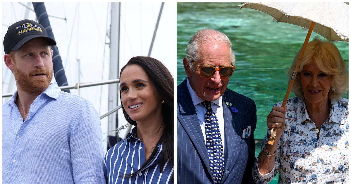 Prince Harry and Meghan Markle's Kids Reunite With King Charles