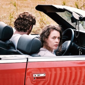 Paula Beer, Barbara Auer, Matthias Brandt and Enno Trebs in Miroirs No. 3.