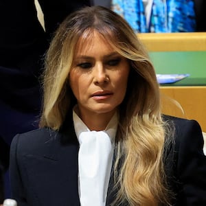 First Lady Melania Trump attends the 81st United Nations General Assembly at UN headquarters in New York City, September 22, 2026.