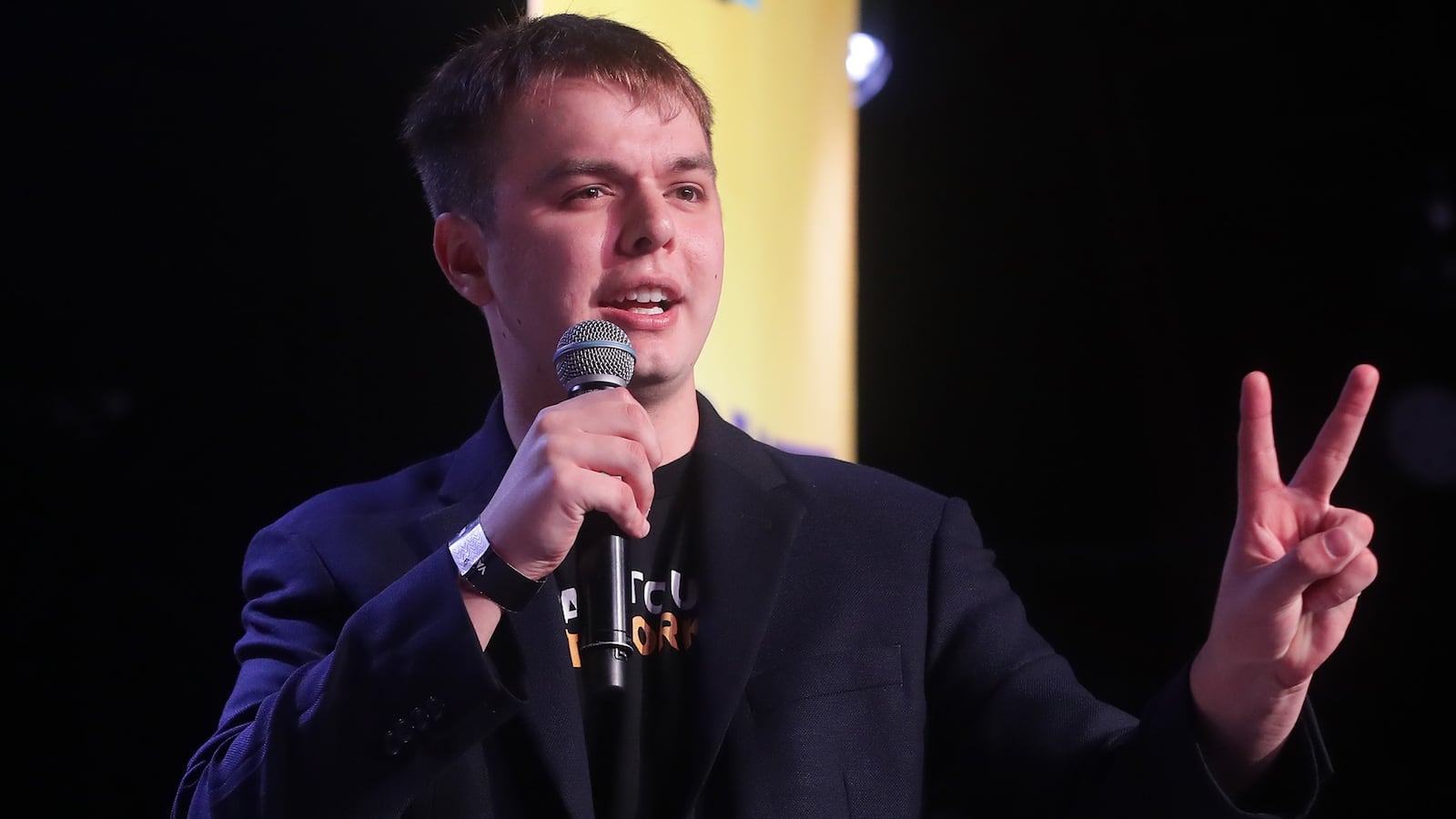 Adam Mockler speaks during the Won't Back Down event at The Van Buren on August 03, 2025 in Phoenix, Arizona.