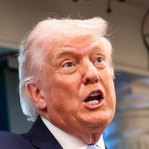 U.S. President Donald Trump speaks