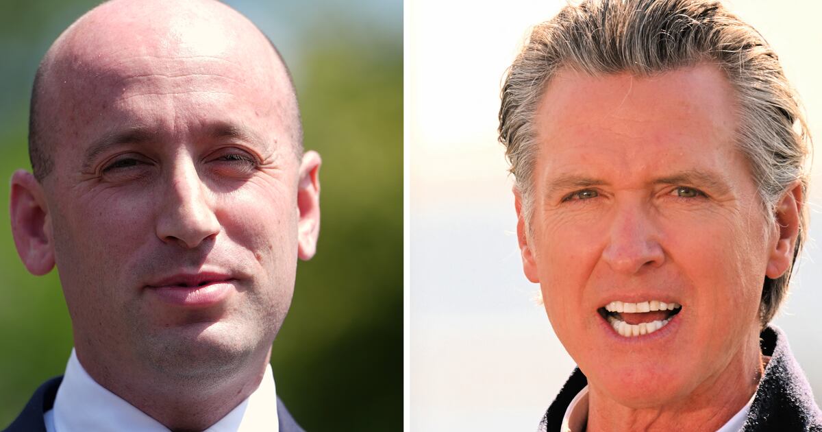 Newsom Press Office Calls White House Deputy Stephen Miller 'Fascist Cuck' Amid Immigration Ruling Dispute