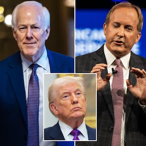 Ken Paxton, John Cornyn, Wesley Hunt, Donald Trump