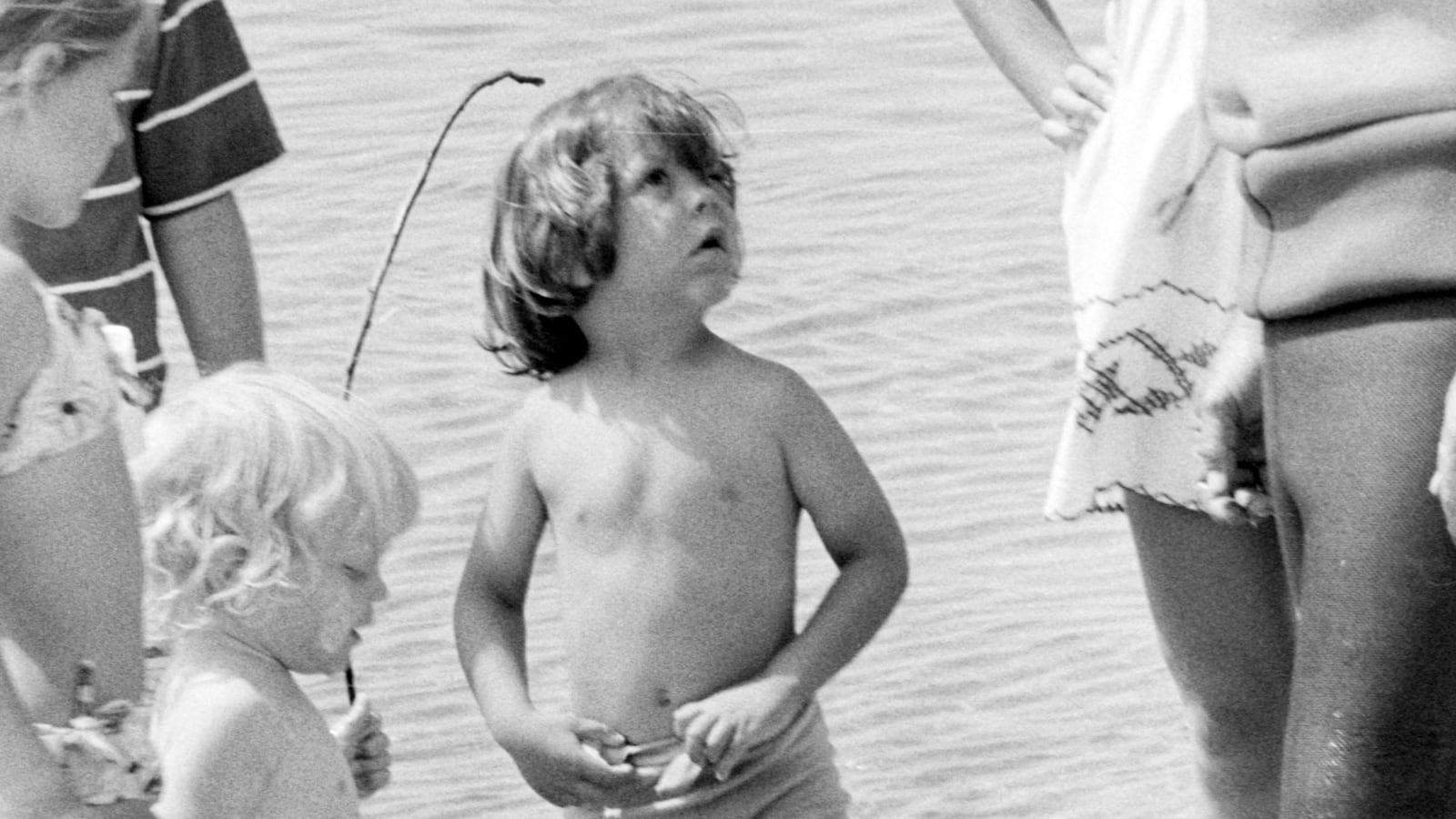 Actor Jay Mello in the film "Jaws."