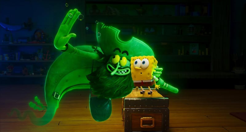 SpongeBob and Flying Dutchman