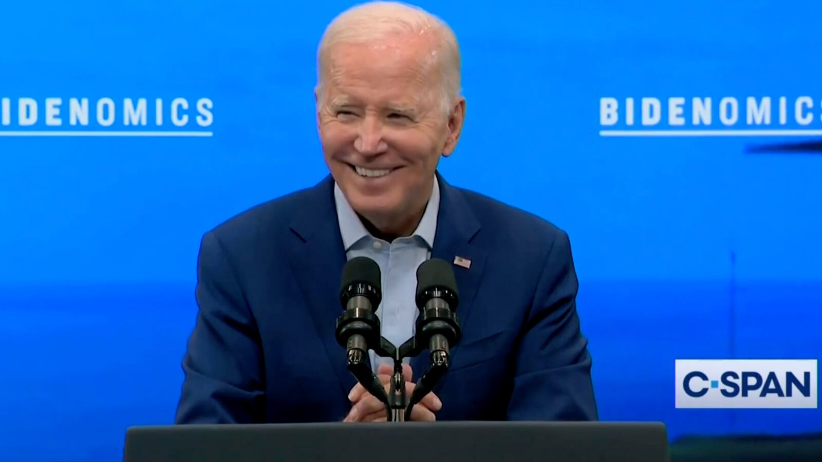 President Joe Biden calls out Rep. Lauren Boebert (R-CO) for opposing the Inflation Reduction Act, which may create new jobs in her district.