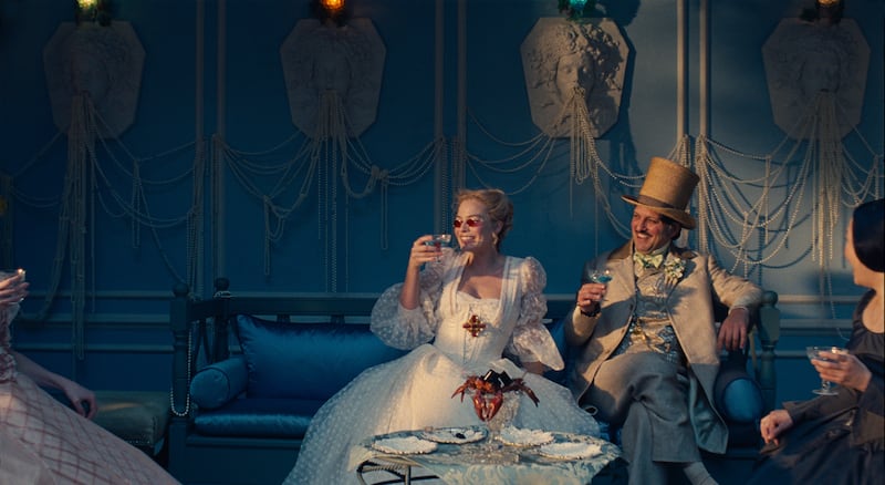 Margot Robbie and Shazad Latif