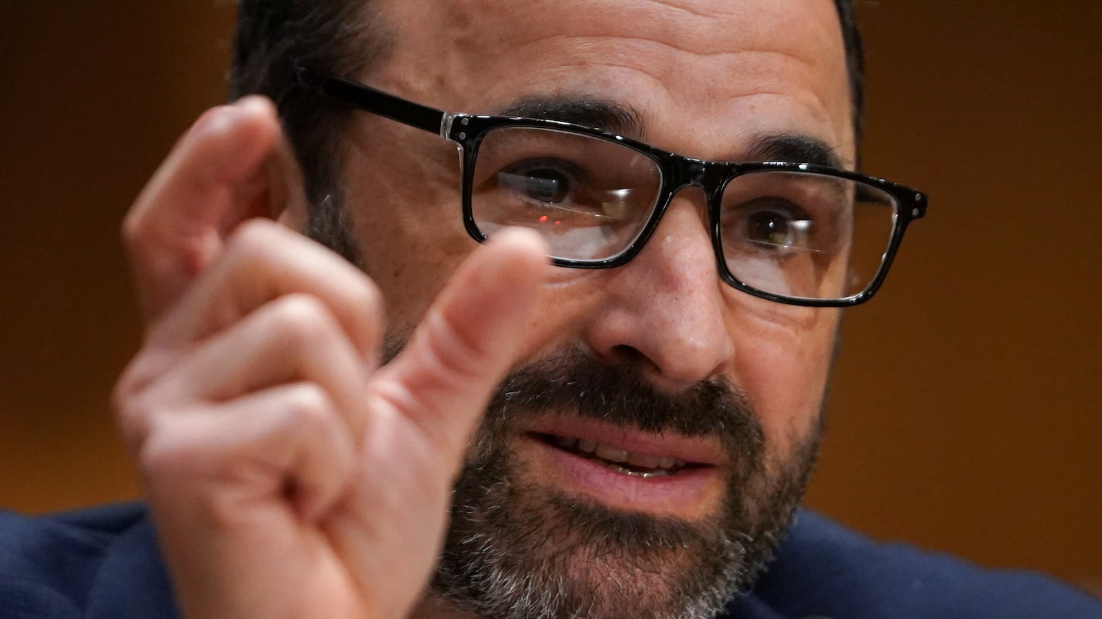 Former acting Internal Revenue Service (IRS) Commissioner Daniel Werfel testifies before a Senate Finance Committee hearing on his nomination to be commissioner of the IRS