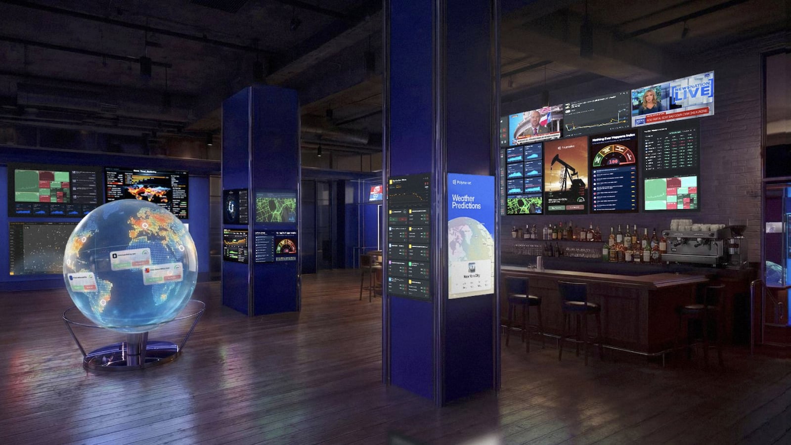 Polymarket debuts "The Situation Room'