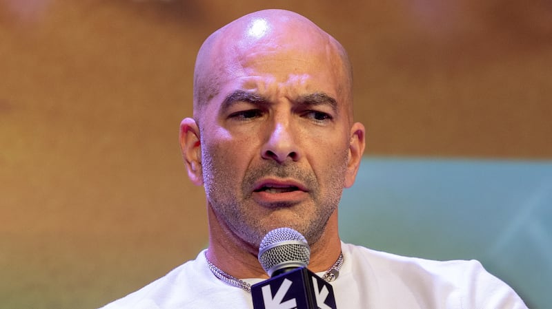 Peter Attia at the Featured Session "Peter Attia: The Science and Art of Longevity" during SXSW Conference & Festivals in the Hilton Austin Downtown on March 8, 2025 in Austin, Texas.