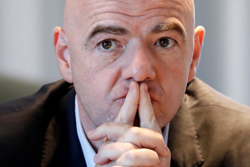 FIFA President Gianni Infantino.