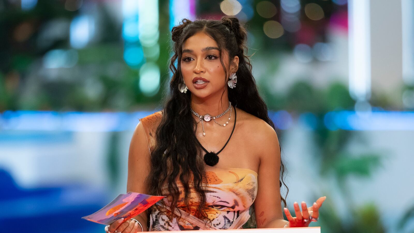 LOVE ISLAND USA -- Episode 726 -- Pictured: Cierra Ortega -- (Photo by: Ben Symons/Peacock via Getty Images)