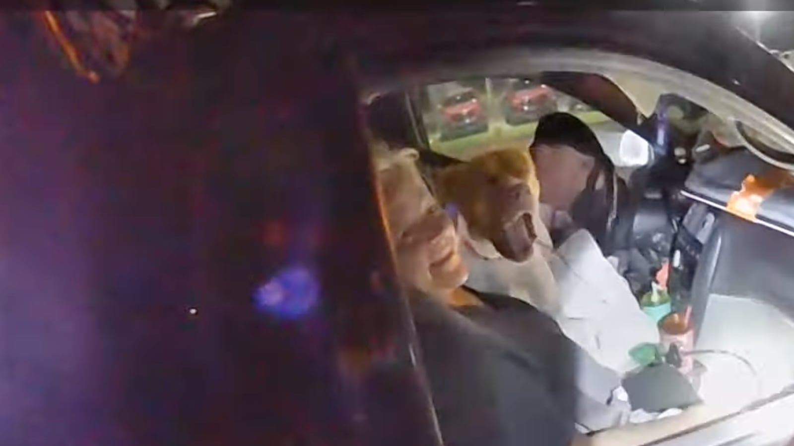 Body-cam footage released by the London Police Department shows the strange traffic stop that led to the hostage situation.