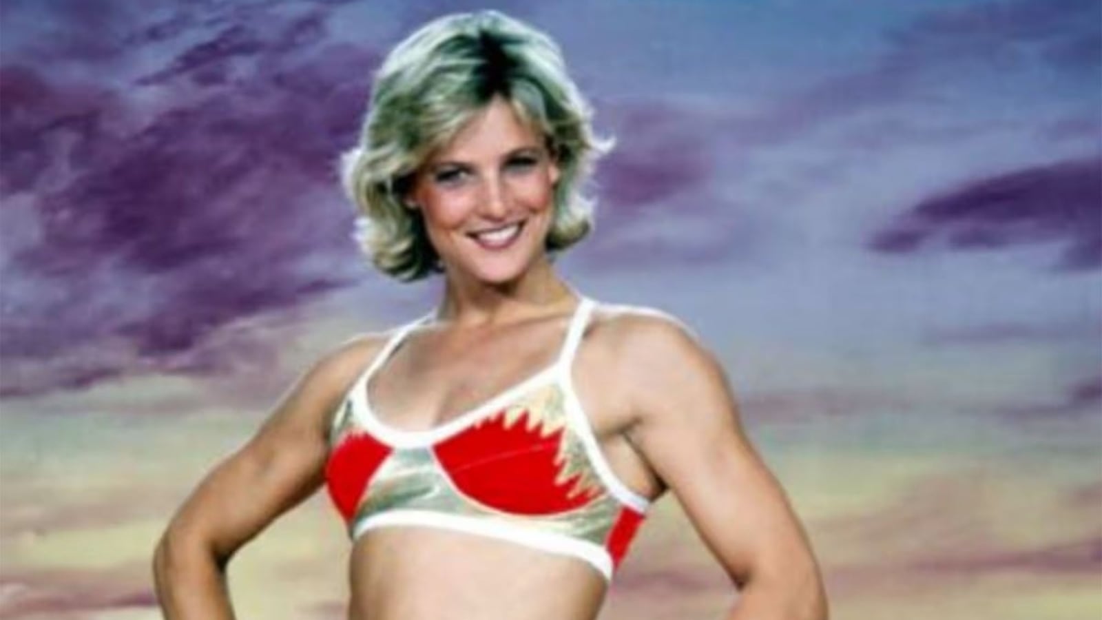 Lize Van der Walt quickly became a legend on the show Gladiator. Credit: ITV.