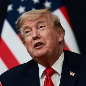 U.S. President Donald Trump speaks