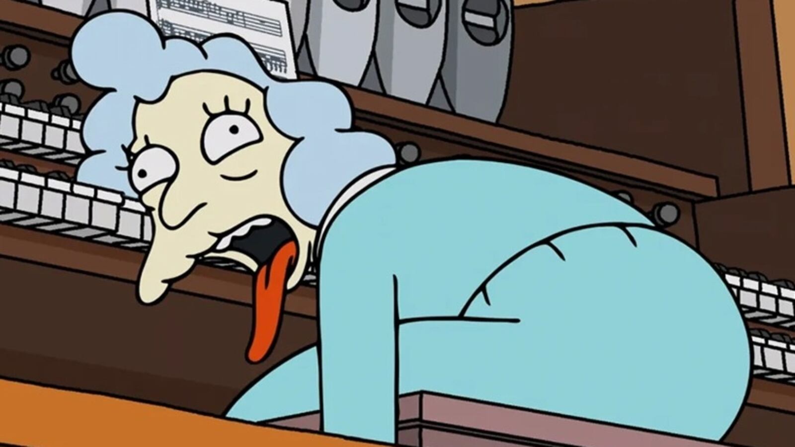 Alice Glick in 'The Simpsons'