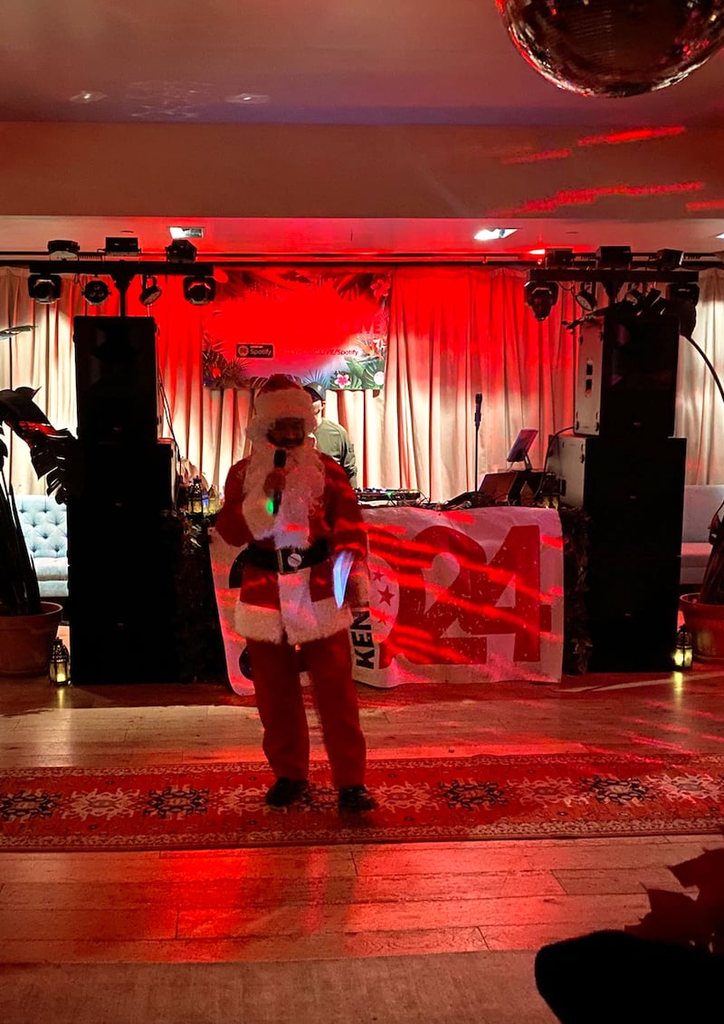 Photograph of Robert F. Kennedy Jr.’s holiday party fundraiser