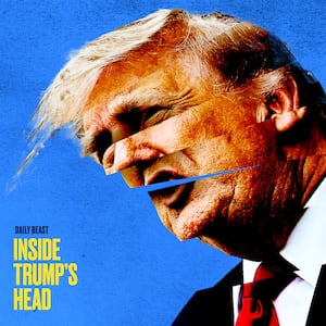 Trump coming apart.