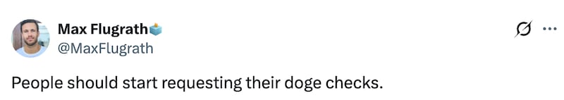 Democratic strategist Max Flugrath suggests a Venmo request for Tom Cotton.