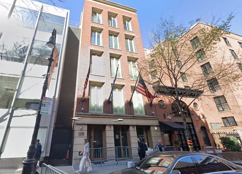 Zampolli's townhouse in Manhattan.