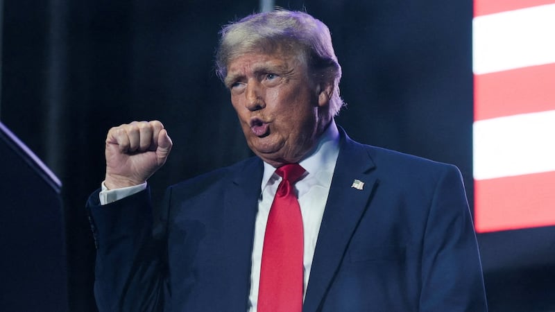 U.S. President Donald Trump gestures as he attends a rally to kick off the Great American State Fair in celebration of the 250th anniversary of U.S. independence on the National Mall in Washington, D.C., U.S., June 24, 2026. REUTERS/Evan Vucci