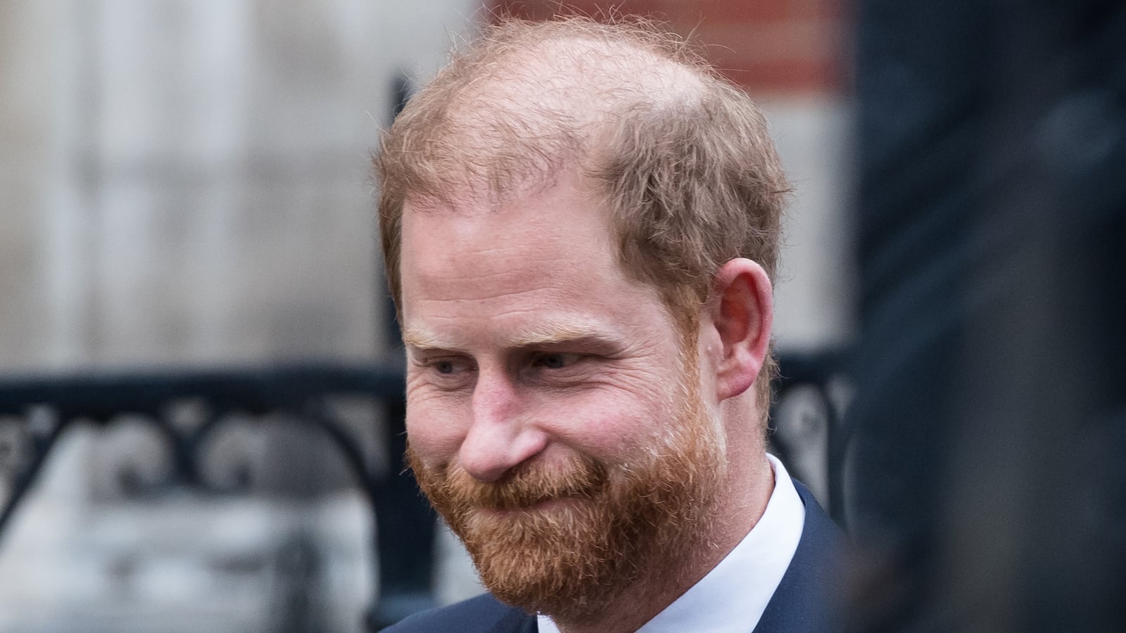 LONDON, UNITED KINGDOM - JANUARY 22, 2026: Prince Harry, Duke of Sussex, leaves the High Court after attending the fourth day of the trial in a privacy case against Associated Newspapers Limited (ANL), the publisher of the Daily Mail, over unlawful information gathering in London, United Kingdom on January 22, 2026. Seven high-profile claimants allege ANL hired private detectives to commit a series of unlawful acts ranging from phone tapping, home bugging to obtaining medical records by deception. (Photo credit should read Wiktor Szymanowicz/Future Publishing via Getty Images)
