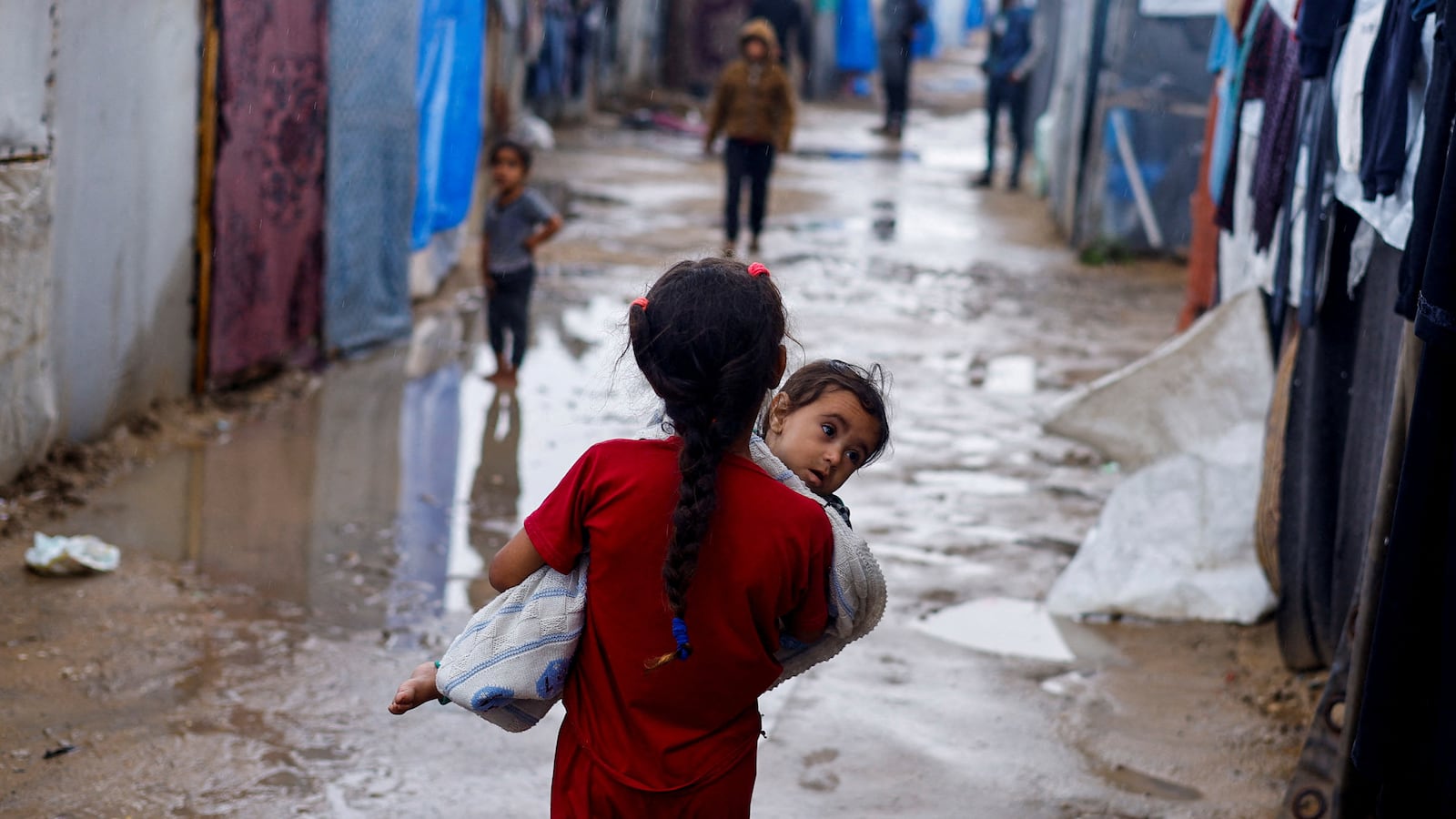 Hamas has condemned Israel’s evacuation order affecting around 100,000 people in Rafah in southern Gaza.