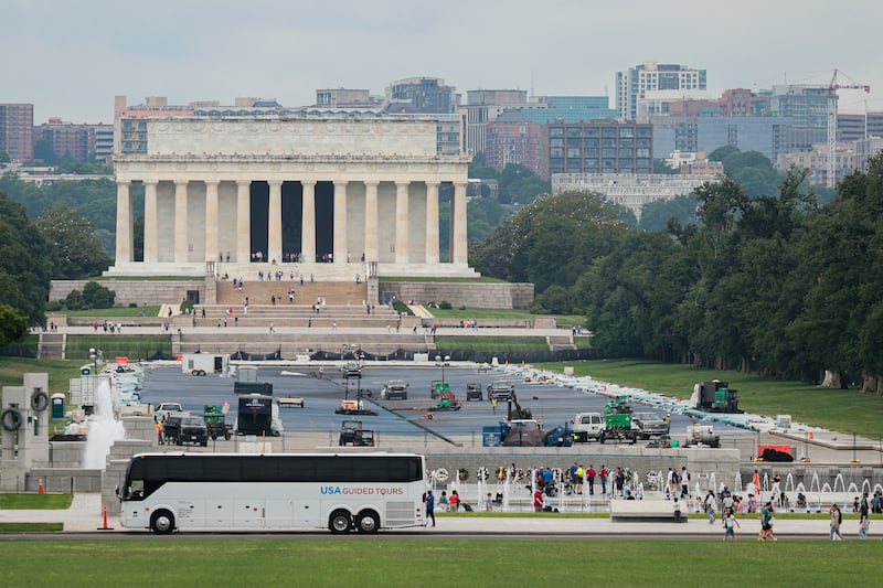 The cost of repairing and repainting the reflecting pool is more than seven times greater than what Trump initially said.