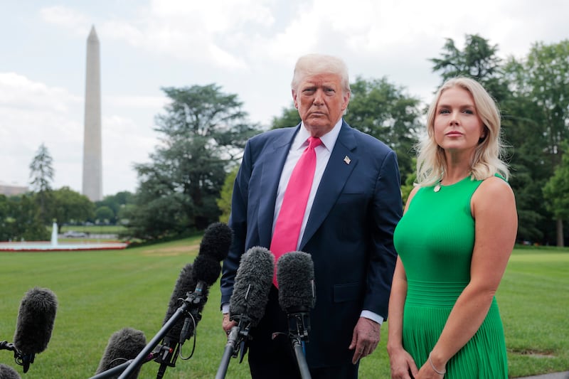 donald trump karoline leavitt