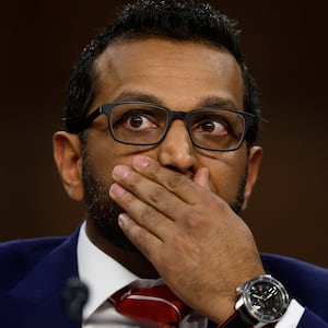 Federal Bureau of Investigation Director Kash Patel testifies before the Senate Judiciary Committee in the Hart Senate Office Building on Capitol Hill on September 16, 2025 in Washington, DC.