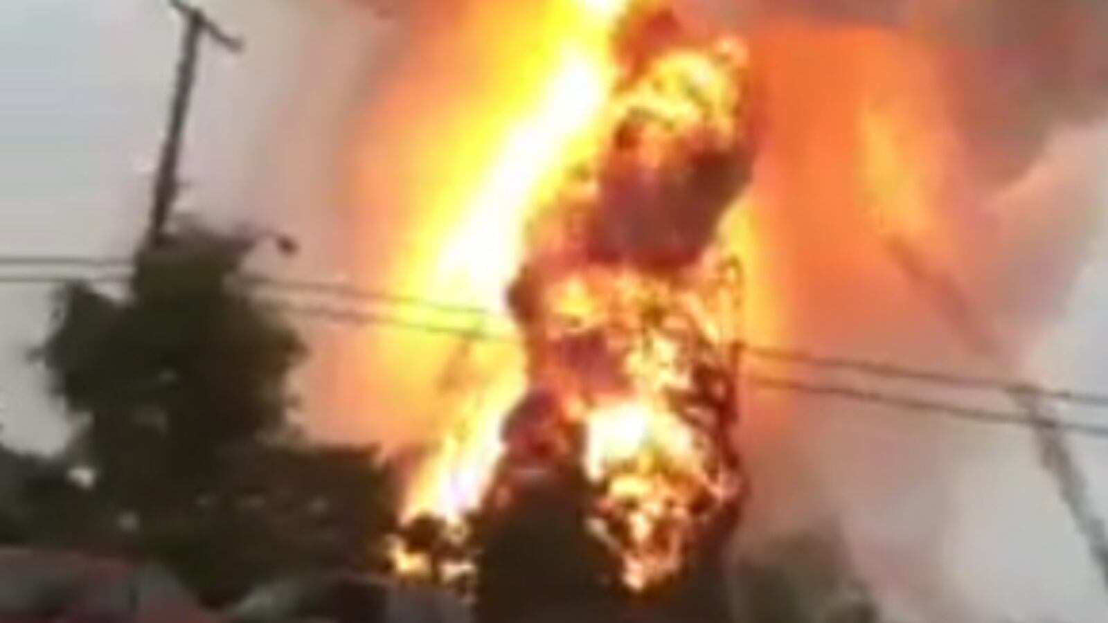 Train Explosion: 'That S*** Look Crazy!'