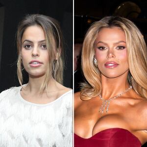 Brooks Nader in 2017 (left); Nader in 2025