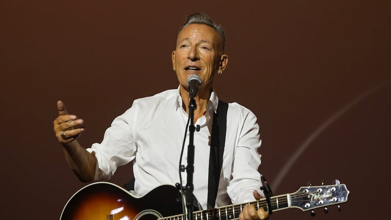 Bruce Springsteen performs at the AFI FEST 2025