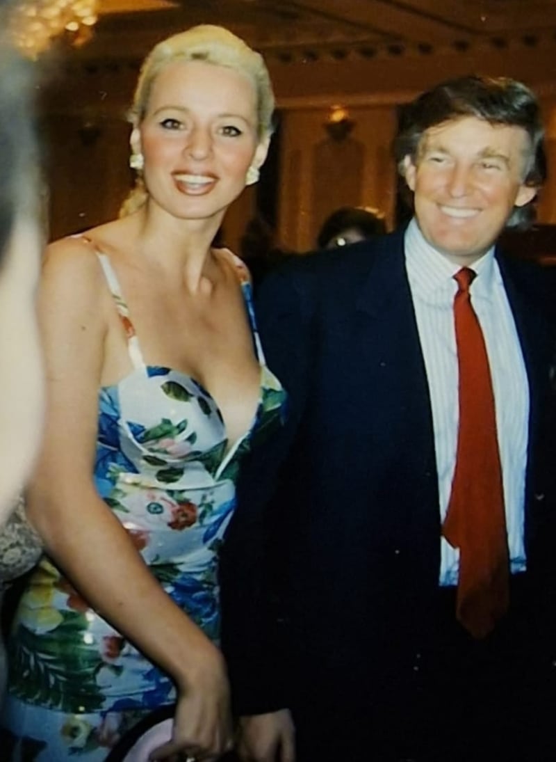 Beatrice Keul when she met Donald Trump in 1993.