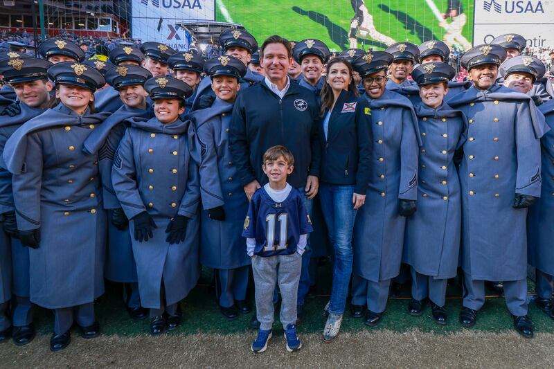 Gov. Ron DeSantis is a veteran who served in the U.S. Navy from 2004 to 2010.