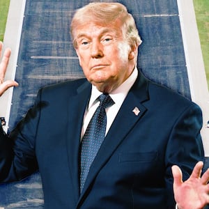 Trump-Reflecting Pool