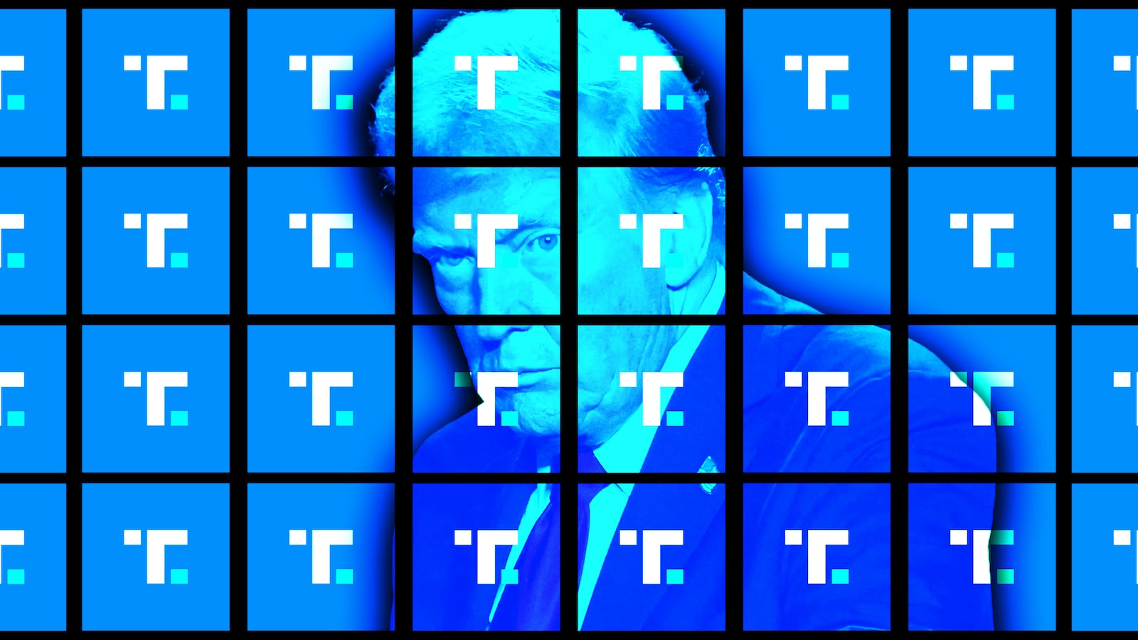 Donald Trump photo illustration