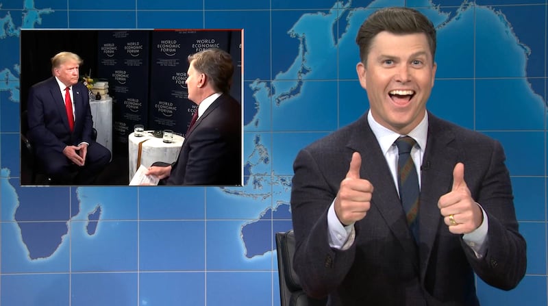 SNL, Jost responding to 2020 clip of Trump downplaying COVID