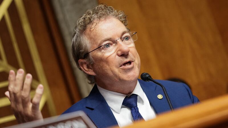 U.S. Senate Homeland Security and Governmental Affairs Committee Chairman Rand Paul (R-KY) speaks at a hearing with Anthony Fauci, the former Director of the National Institute of Allergy and Infectious Diseases (NIAID) and medical advisor to several U.S. presidents, who will testify under subpoena about his role in the national response to the COVID-19 pandemic, on Capitol Hill in Washington, D.C., U.S., July 29, 2026. REUTERS/Nathan Howard