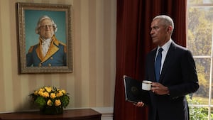 Larry David and Barack Obama.