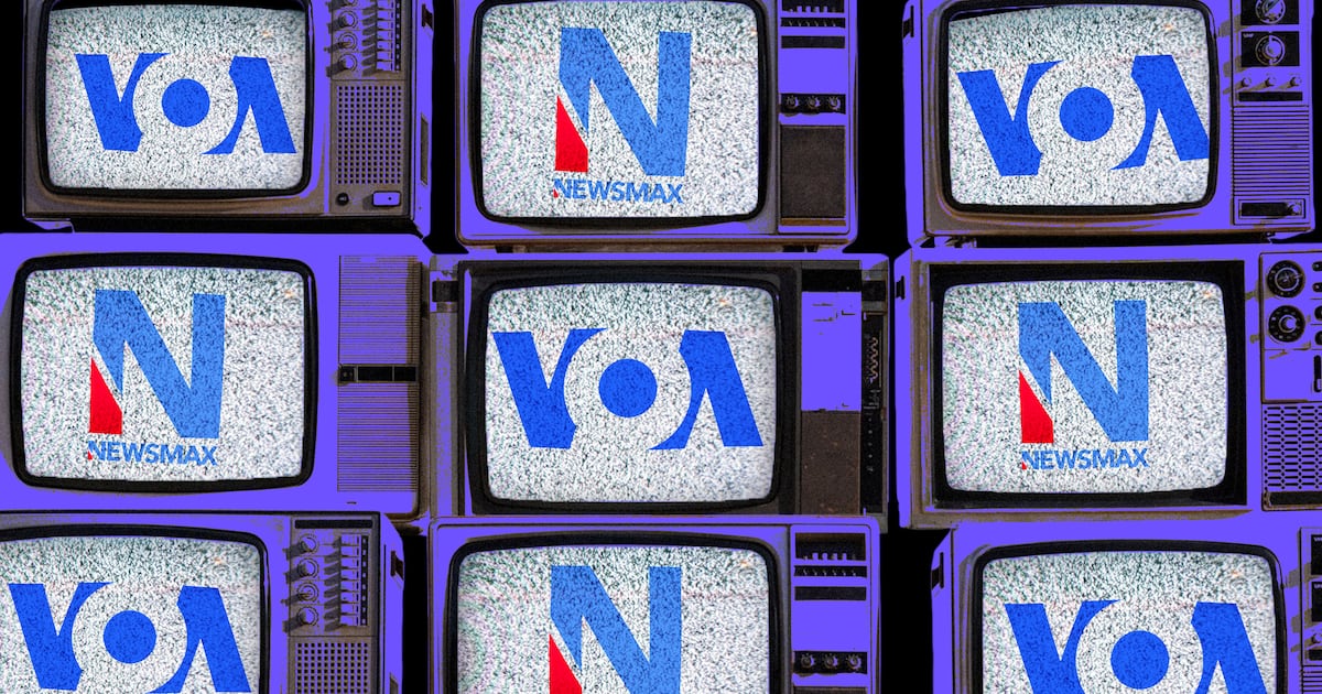 Mystery Memo Names Ex-Newsmax Exec to Top Voice of America Job