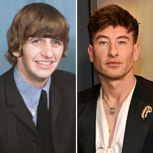 Ringo Starr and Barry Keoghan