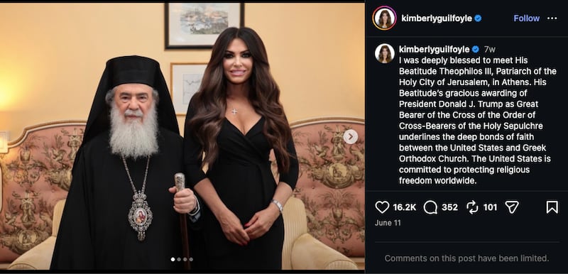 Kimberly Guilfoyle/Instagram