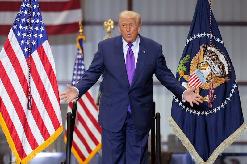 Trump said last summer he is “at the bottom of the totem pole” regarding his chances. Apparently, he still feels that way.