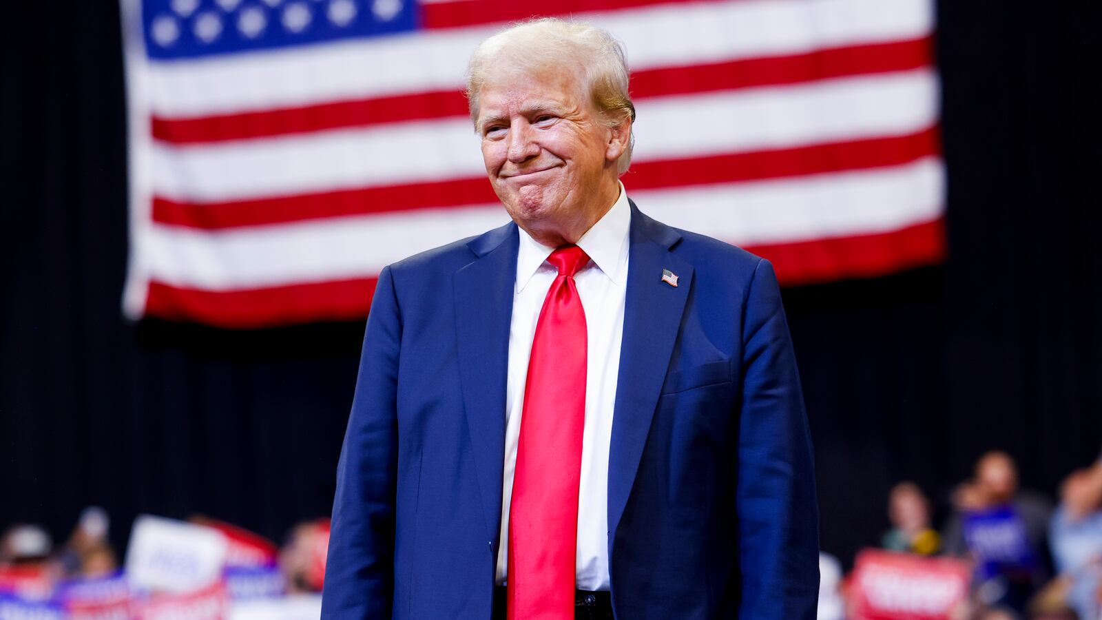 Republican presidential nominee, former U.S. President Donald Trump.