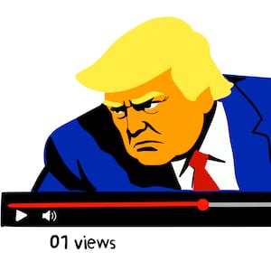 Donald Trump illustration