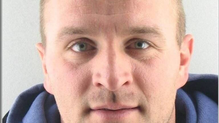 Mugshot of Darko Geisler, Serbian hitman who posed as a Slovenian national in Brazil.