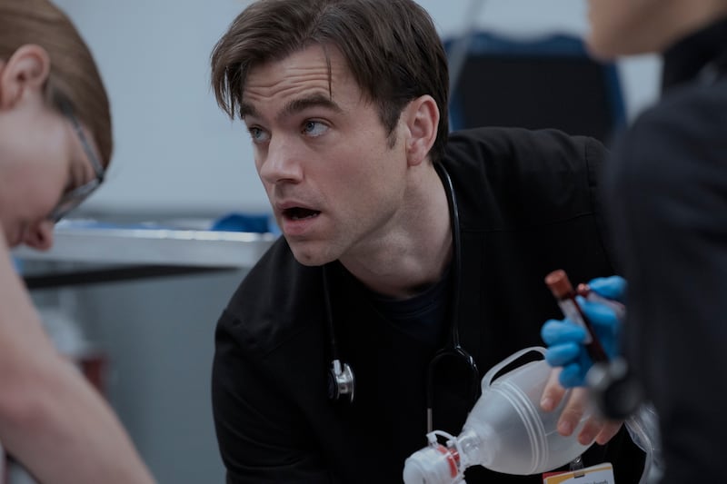 Patrick Ball as Dr. Frank Langdon.