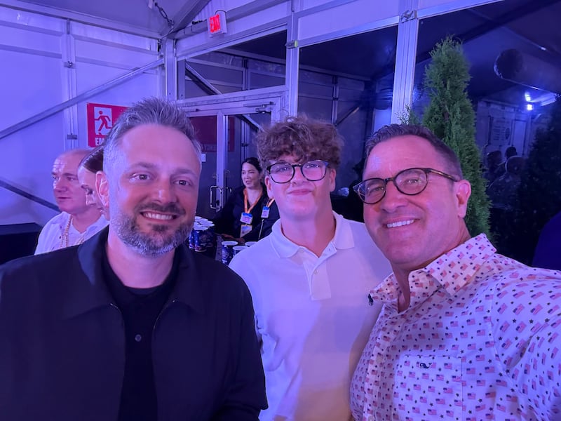 “I mean gotta get a pic with Nate Bargatze,” said Ned Ryun, the conservative activist trainer, on X.